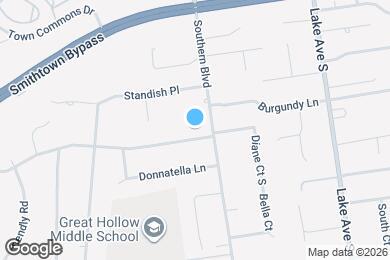 Map image of the property - 109 Rhoda Ave