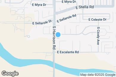 Map image of the property - 3684 S Escalante Oasis Pl
