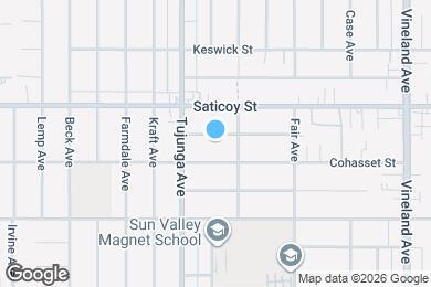 Map image of the property - 11322 Covello St