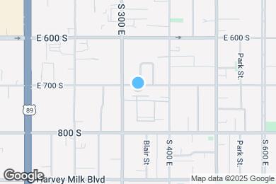 Map image of the property - 330 E 700 S