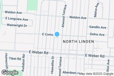 Map image of the property - 2940 Hiawatha St