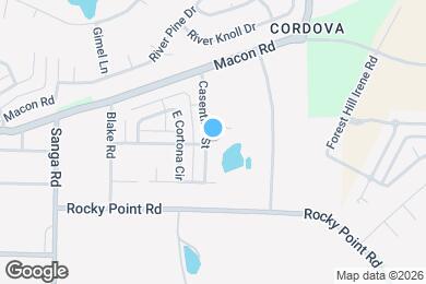 Map image of the property - 1140 Casentino St