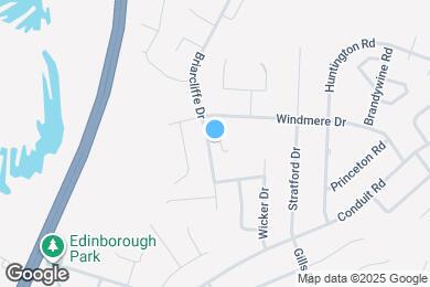 Map image of the property - 1030 Briarcliffe Dr