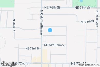 Map image of the property - 406 NE 74th St