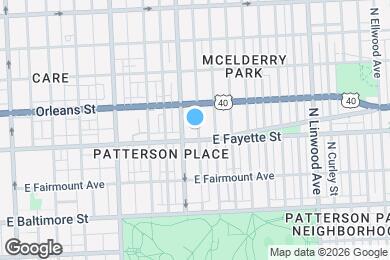 Map image of the property - 200 N Rose St