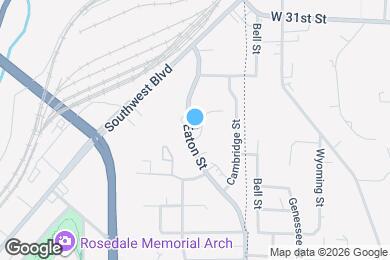 Map image of the property - 2911 Eaton St