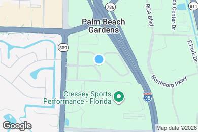 Map image of the property - 4120 at Palm Beach Gardens Apartments