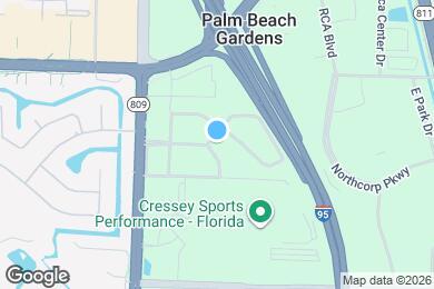 Map image of the property - 4120 at Palm Beach Gardens