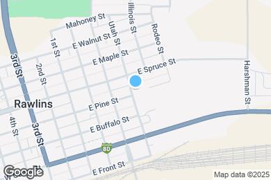 Map image of the property - 403 Utah St