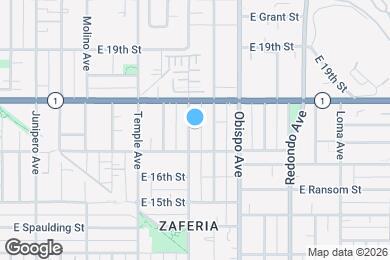 Map image of the property - 1732 Orizaba Ave