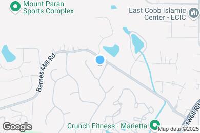 Map image of the property - 961 Woodmont Dr