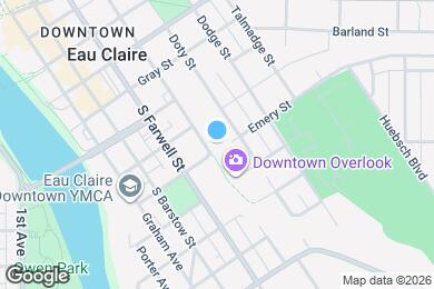 Map image of the property - 715 S Dewey St
