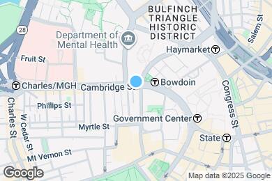 Map image of the property - 9 Bowdoin St