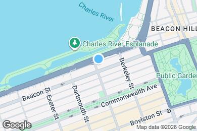 Map image of the property - 180 Beacon St