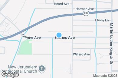 Map image of the property - 612 Gaines Ave