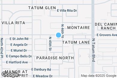 Map image of the property - 4532 E Saint John Rd