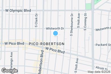 Map image of the property - 1135 S Shenandoah St