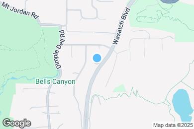 Map image of the property - 10098 Wasatch Blvd