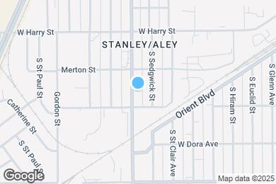 Map image of the property - 1736 S Meridian Ave