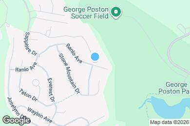Map image of the property - 301 Ranlo Ave