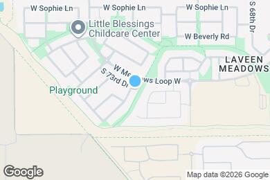 Map image of the property - 7315 W Magdalena Ln