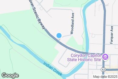 Map image of the property - 1075 Woodland Ave