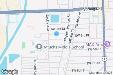 Map image of the property - 730 SW 4th St