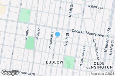 Map image of the property - 1613 N 7th St