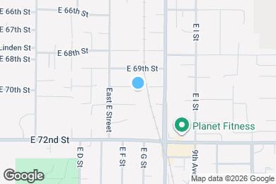Map image of the property - 608 West St