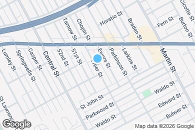 Map image of the property - 4442 Freer St