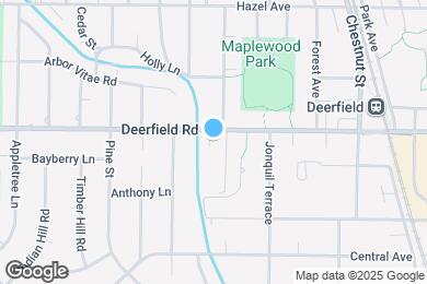 Map image of the property - 1149 Deerfield Rd