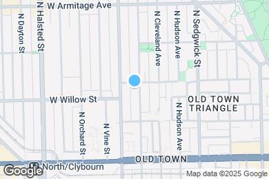Map image of the property - 1750 N Mohawk St