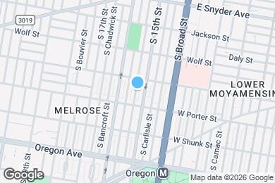 Map image of the property - 2427 S Hicks St