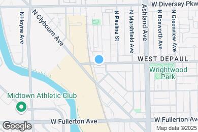 Map image of the property - 1781 W Altgeld St