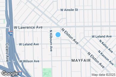 Map image of the property - 4716 N Kenneth Ave