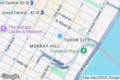 Map image of the property - 250 E 40th St