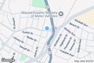 Map image of the property - 385 Beach St