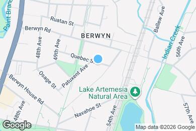 Map image of the property - 5013 Quebec St