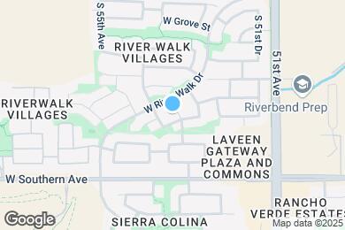 Map image of the property - 5614 S 53rd Dr