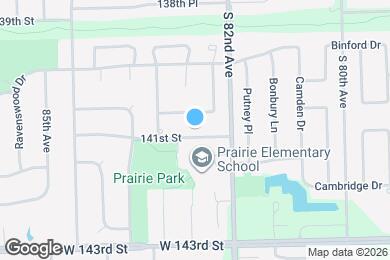 Map image of the property - 8240 W 141st St