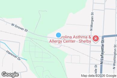 Map image of the property - 233 W Grover St