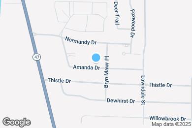Map image of the property - 6200 Amanda Dr