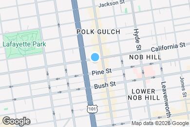 Map image of the property - 1635 California St