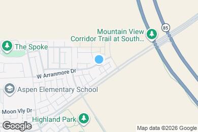 Map image of the property - 11082 S Blue Byu Dr