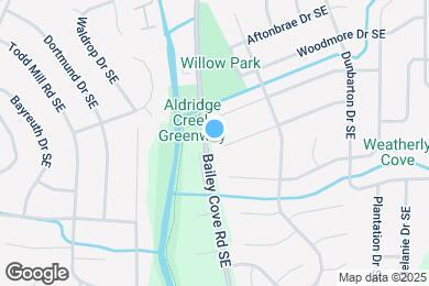 Map image of the property - 1917 Burlingame Dr SE