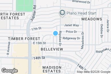 Map image of the property - 1512 meandering way
