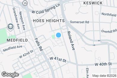 Map image of the property - 1009 W 43rd St