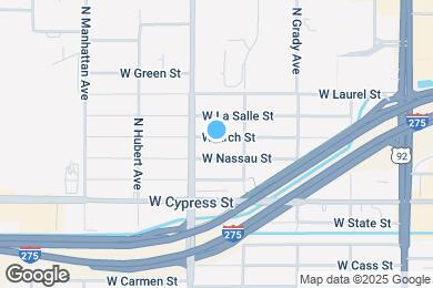 Map image of the property - 4114 W Arch St