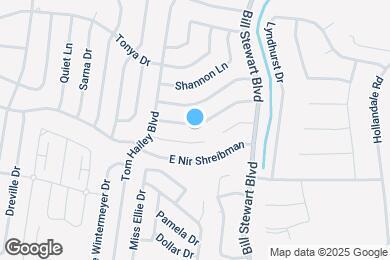 Map image of the property - 1131 Geneil Ln