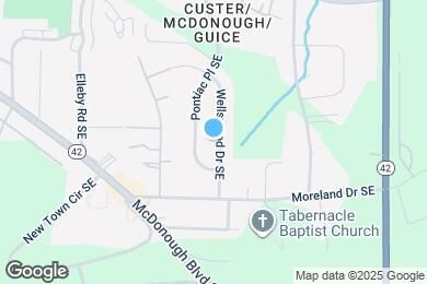 Map image of the property - 1605 Wellswood Dr SE